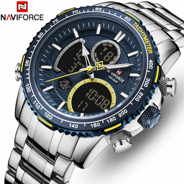 NAVIFORCE 9182 SBE luxury sport chronograph watch for men