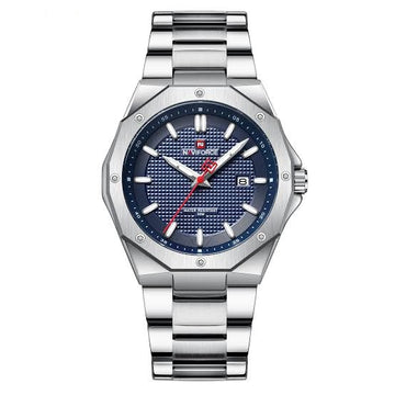 NAVIFORCE 9200S stainless steel men's quartz watch with Japan movement