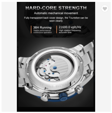 NAVIFORCE S1001 SBE Full Steel Mechanical watches for men 100 M Water Resistant Wristwatch