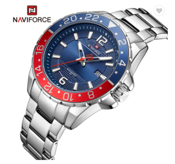 NAVIFORCE 9192 SSBE New Hot selling Casual Business men Wristwatch Quartz Date Big Dial sport Water Resistant Watches