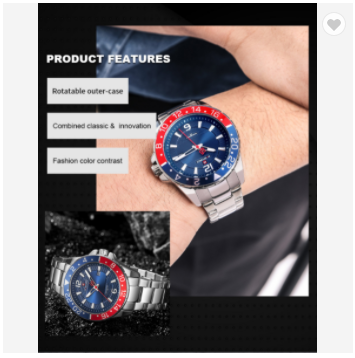 NAVIFORCE 9192 SSBE New Hot selling Casual Business men Wristwatch Quartz Date Big Dial sport Water Resistant Watches