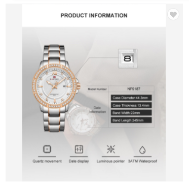 NAVIFORCE 9187 SRG Men’s Fashion Sport Watches Men luxury Quartz Date Clock Man Business Military Water Resistant Wristwatch