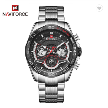 NAVIFORCE 9185 SB Men's Watch Luxury Brand Business Casual Quartz Wrist ...